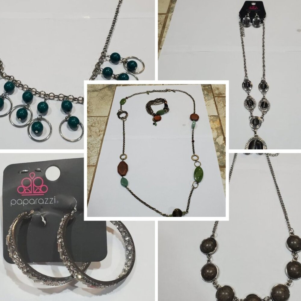 Paparazzi Jewelry (Earrings + Necklaces)